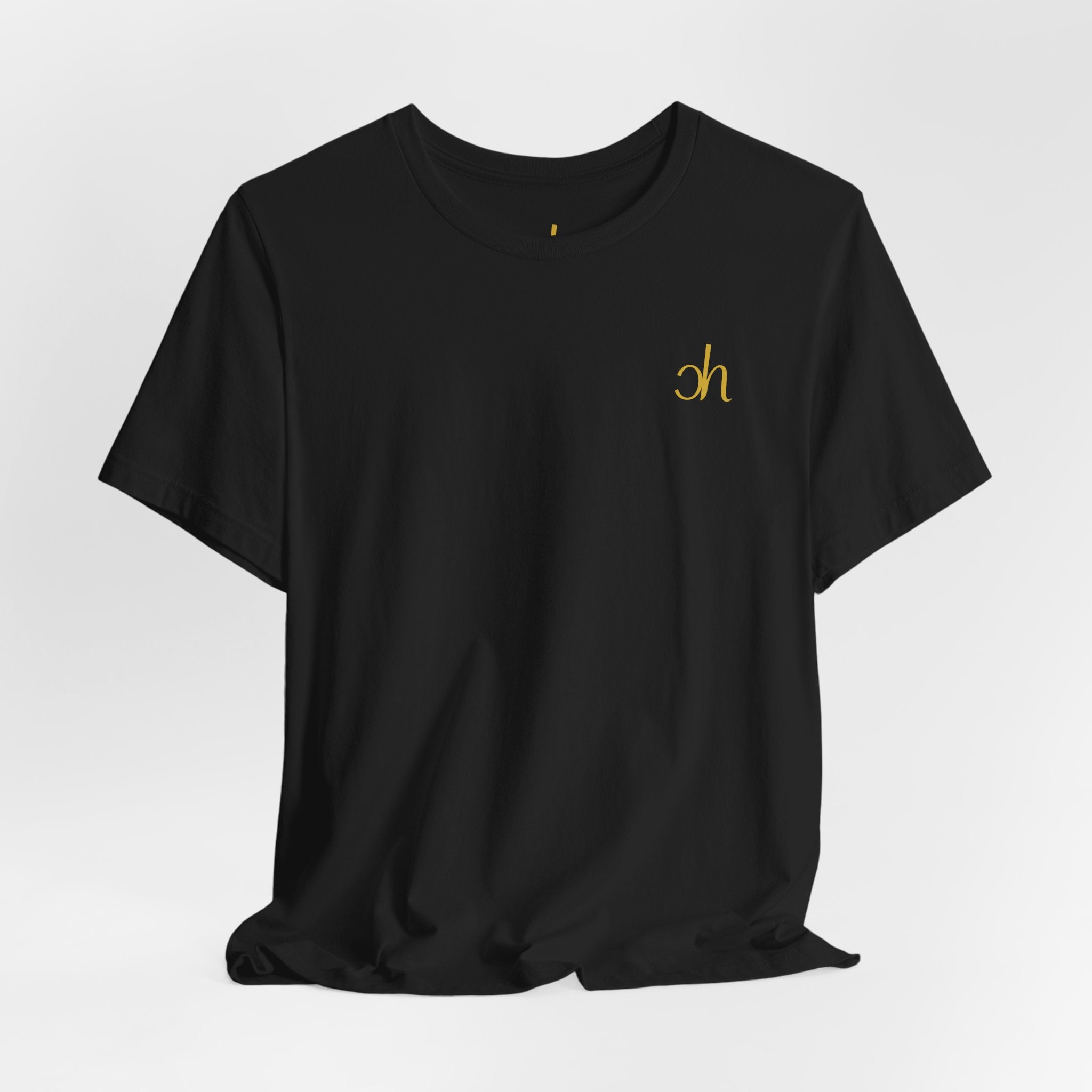 Ch T-Shirt - Schwarz / Gold
