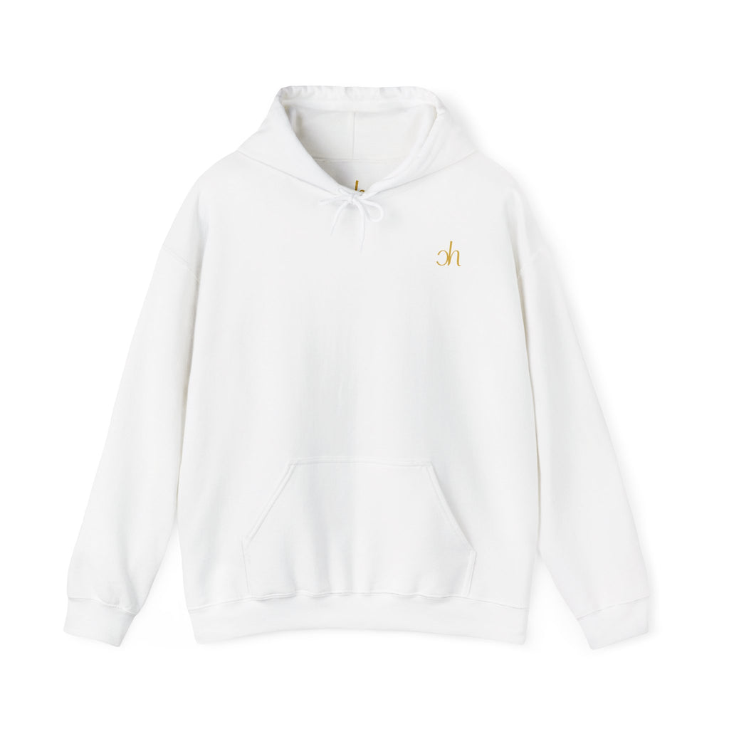 Ch Hoodie - Weiß / Gold