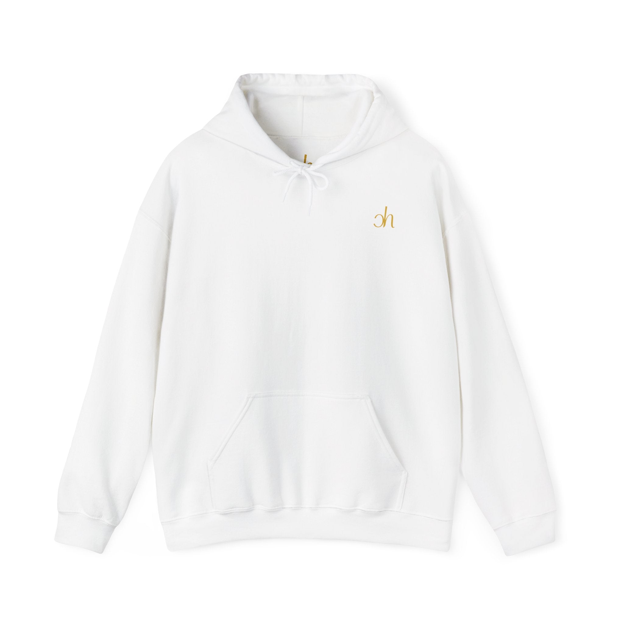 Ch Hoodie - Weiß / Gold