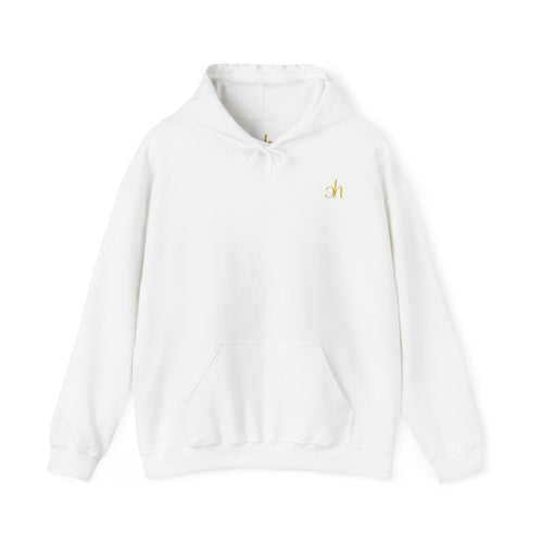 CH Hoodie - Weiß / Gold – Hauptansicht