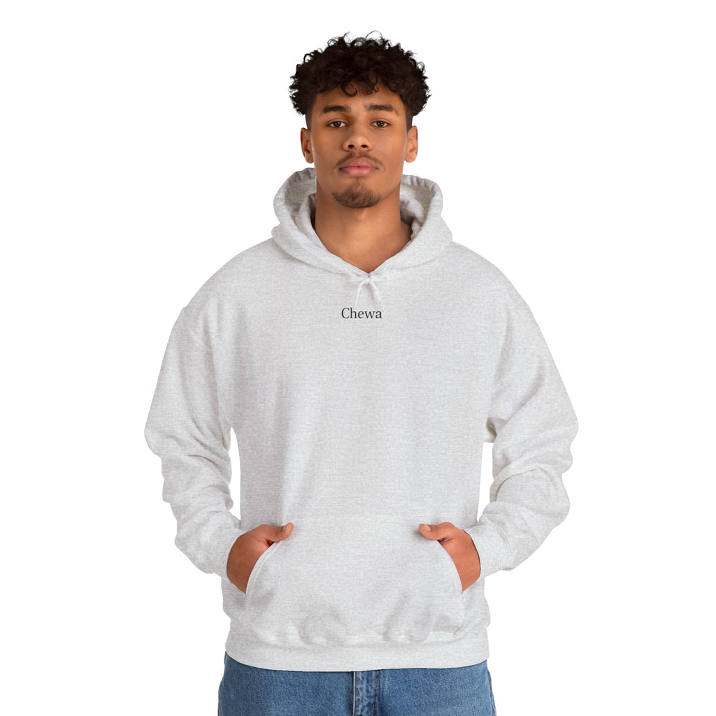 Chewa Hoodie - Hellgrau / Schwarz