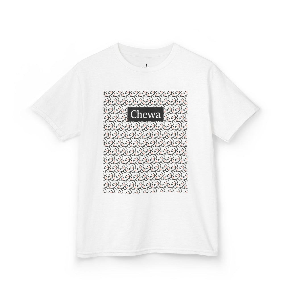 Kinder Design T-Shirt COCOS - Weiß – Produktansicht 3