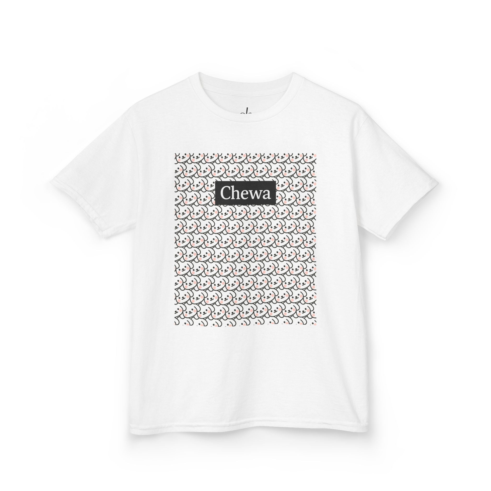 Kinder Design T-Shirt COCOS - Weiß – Produktansicht 3
