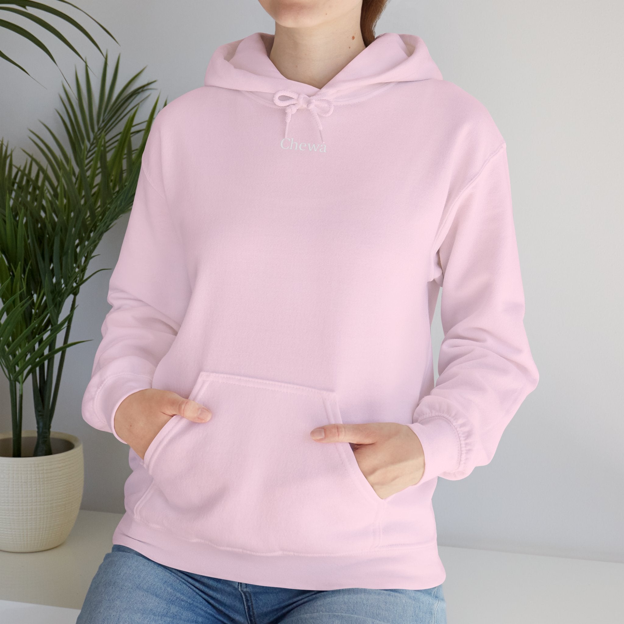 Chewa Hoodie - Pink / Weiß