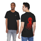 Cha T-Shirt OctoX Back - Schwarz