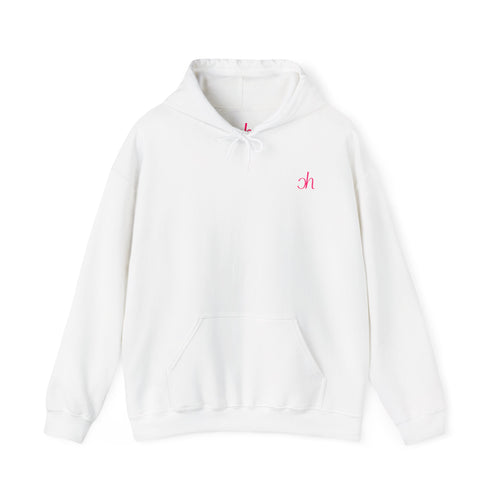 CH Hoodie - Weiß / Pink – Hauptansicht
