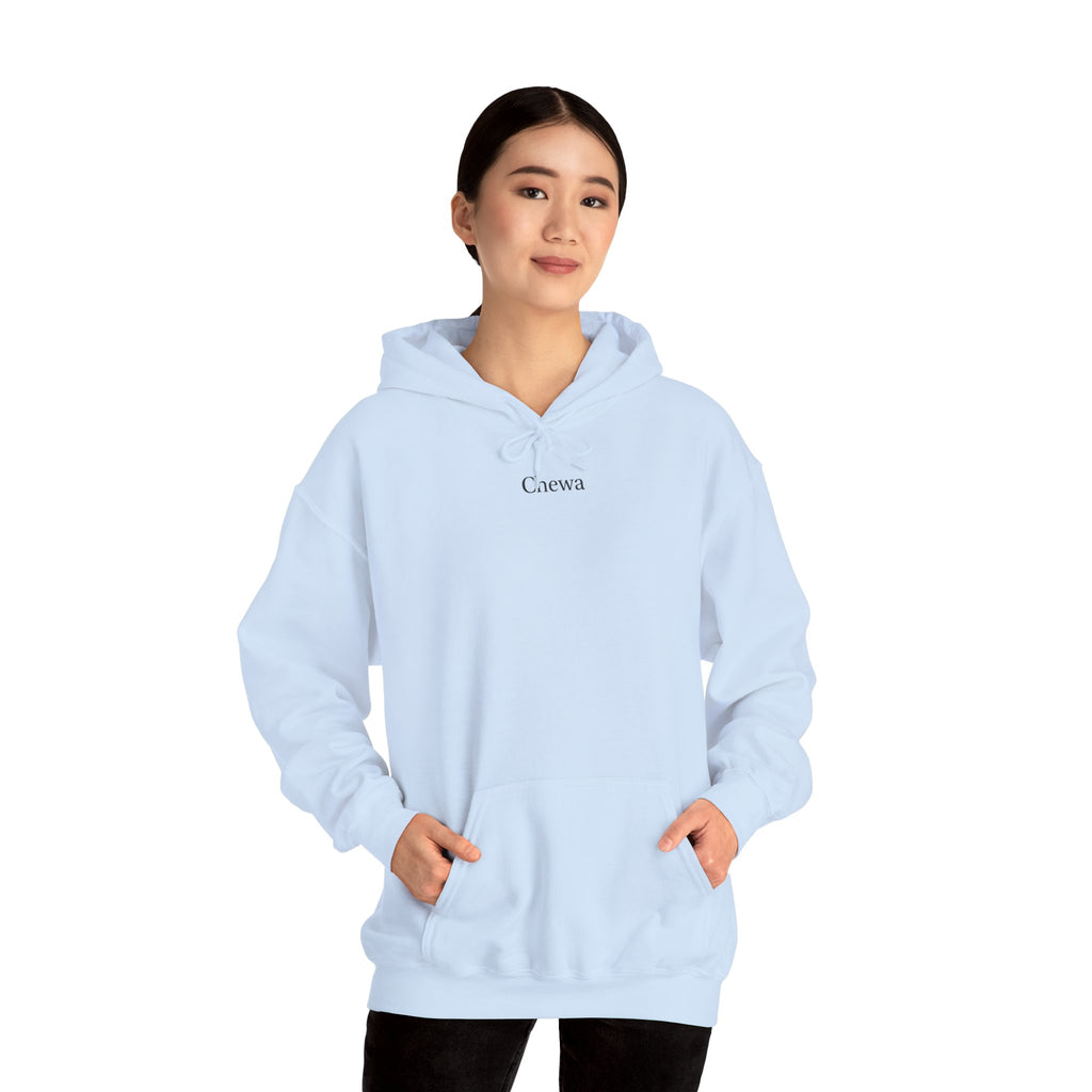 Chewa Hoodie - Hellblau / Schwarz