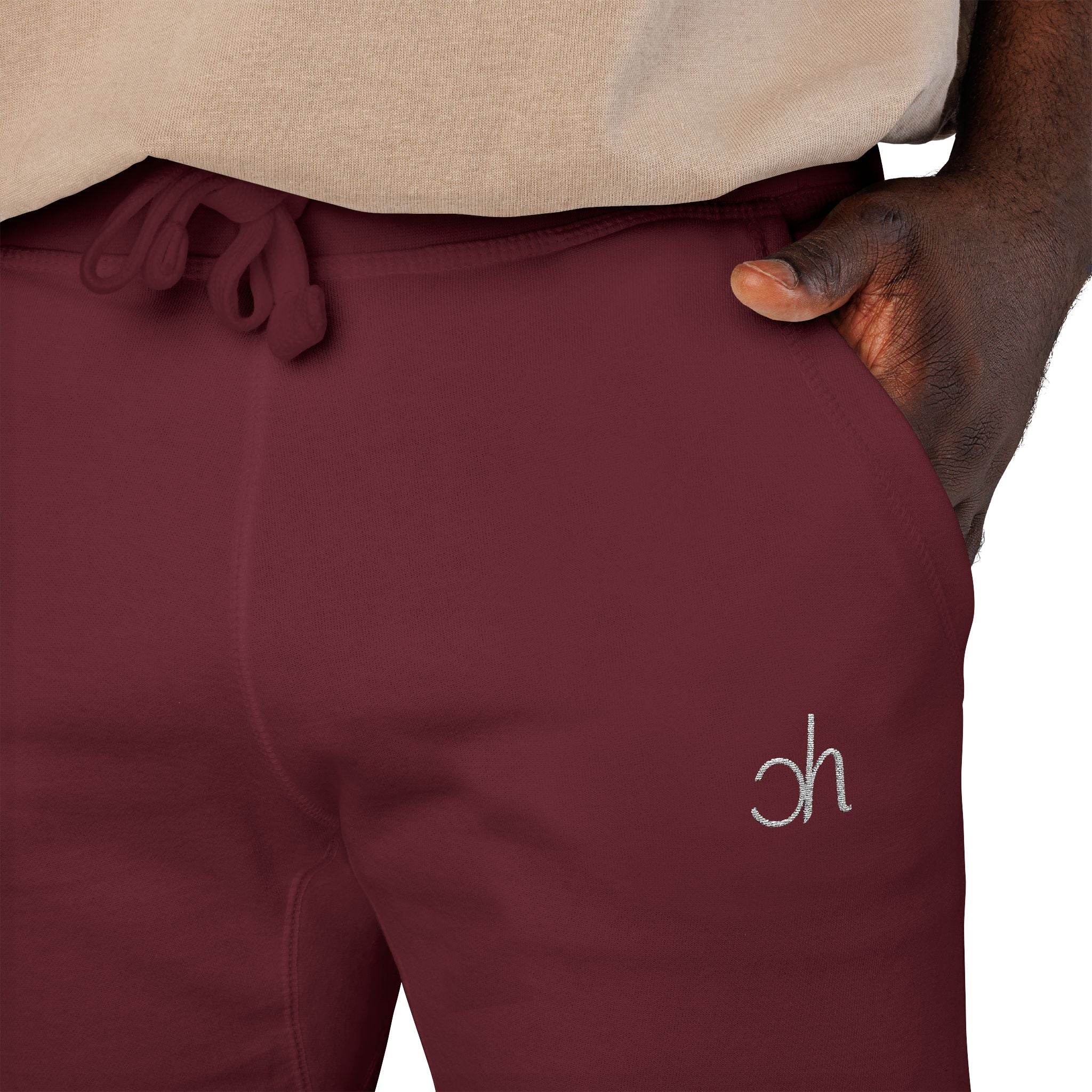 CH Signature Jogginghose - Kastanienbraun – Produktansicht 3