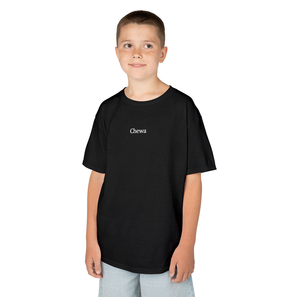 Kinder Chewa T-Shirt - Schwarz / Weiß