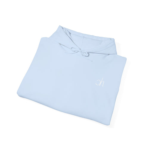 CH Hoodie - Hellblau / Weiß – Produktansicht 2