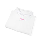 Chewa Hoodie - Weiß / Pink