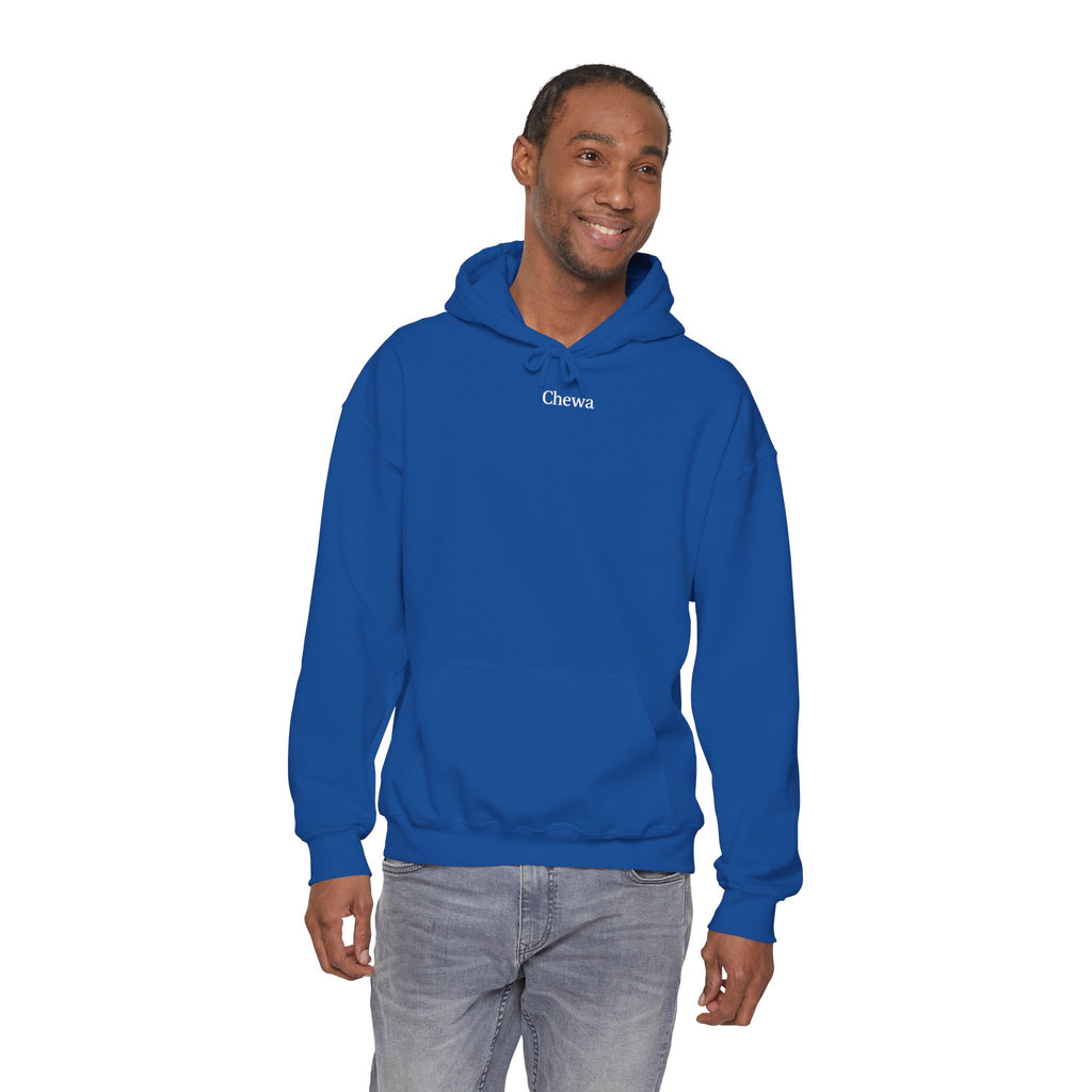 Chewa Hoodie - Blau / Weiß