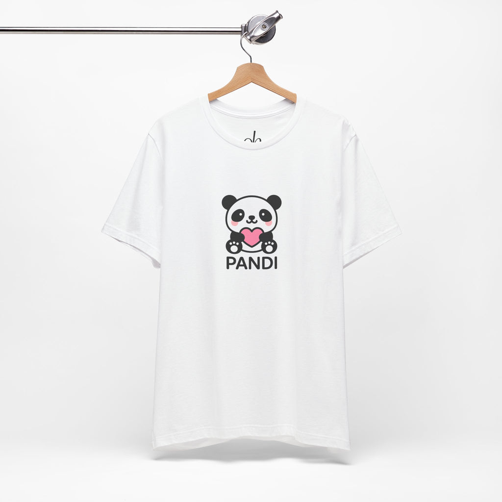 Design T-Shirt Pandi - Weiß