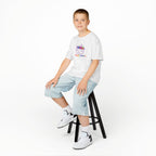 Kinder Design T-Shirt Magic - Weiß