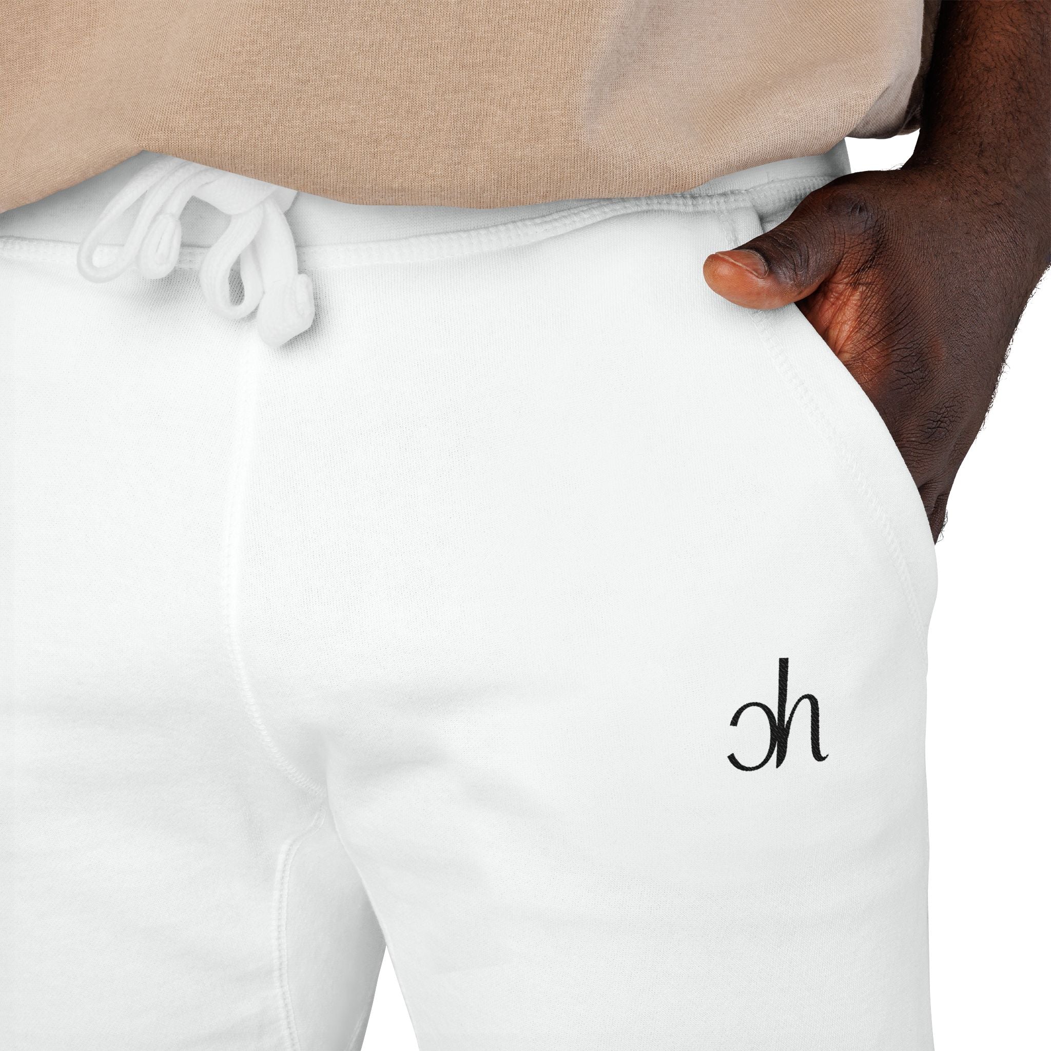 CH Signature Jogginghose - Weiß – Produktansicht 3