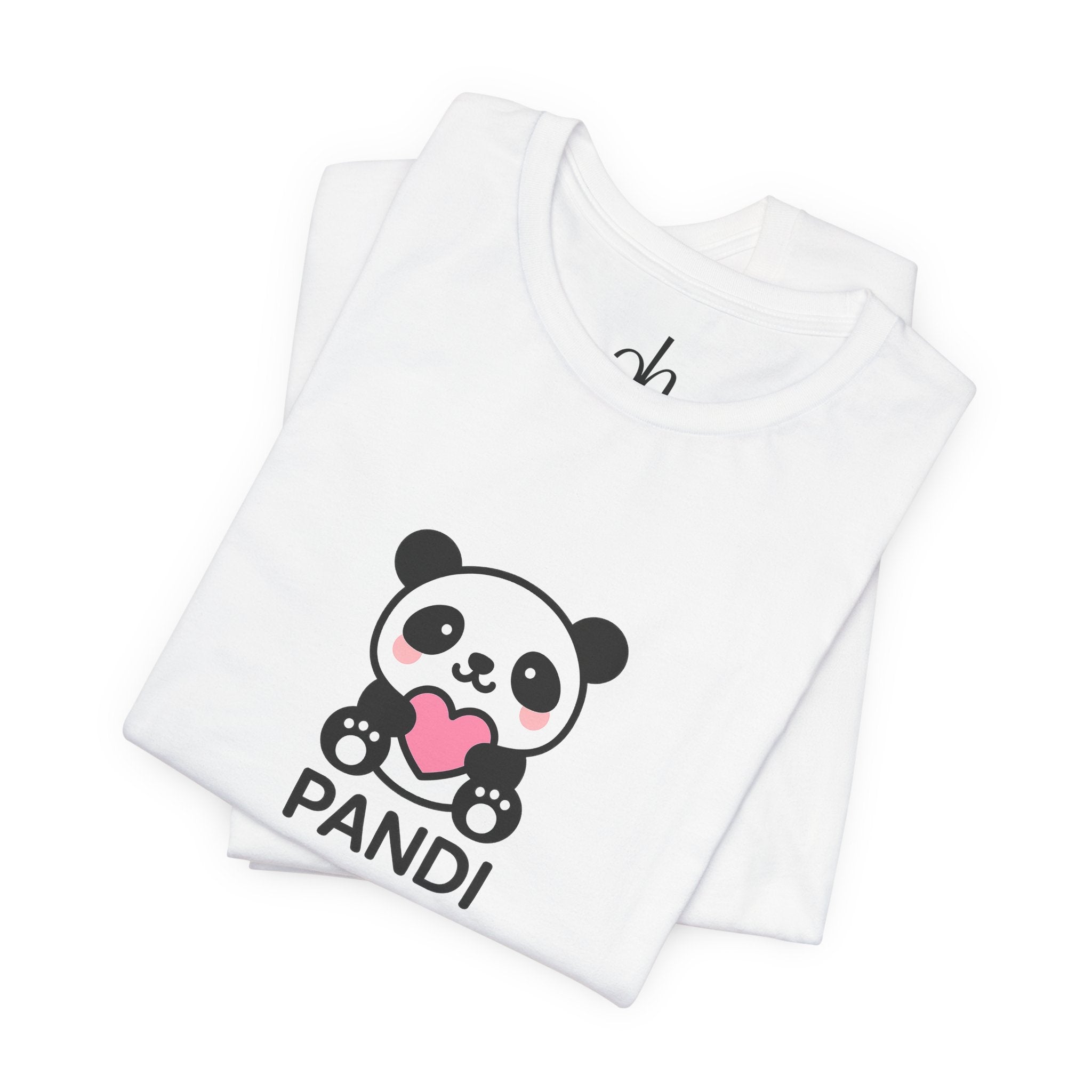 Design T-Shirt Pandi - Weiß