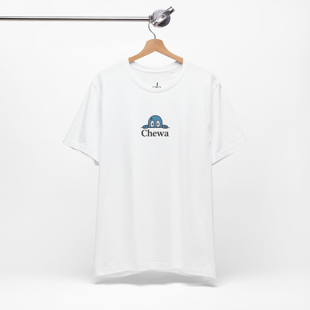Design T-Shirt Fluffy - Weiß – Hauptansicht