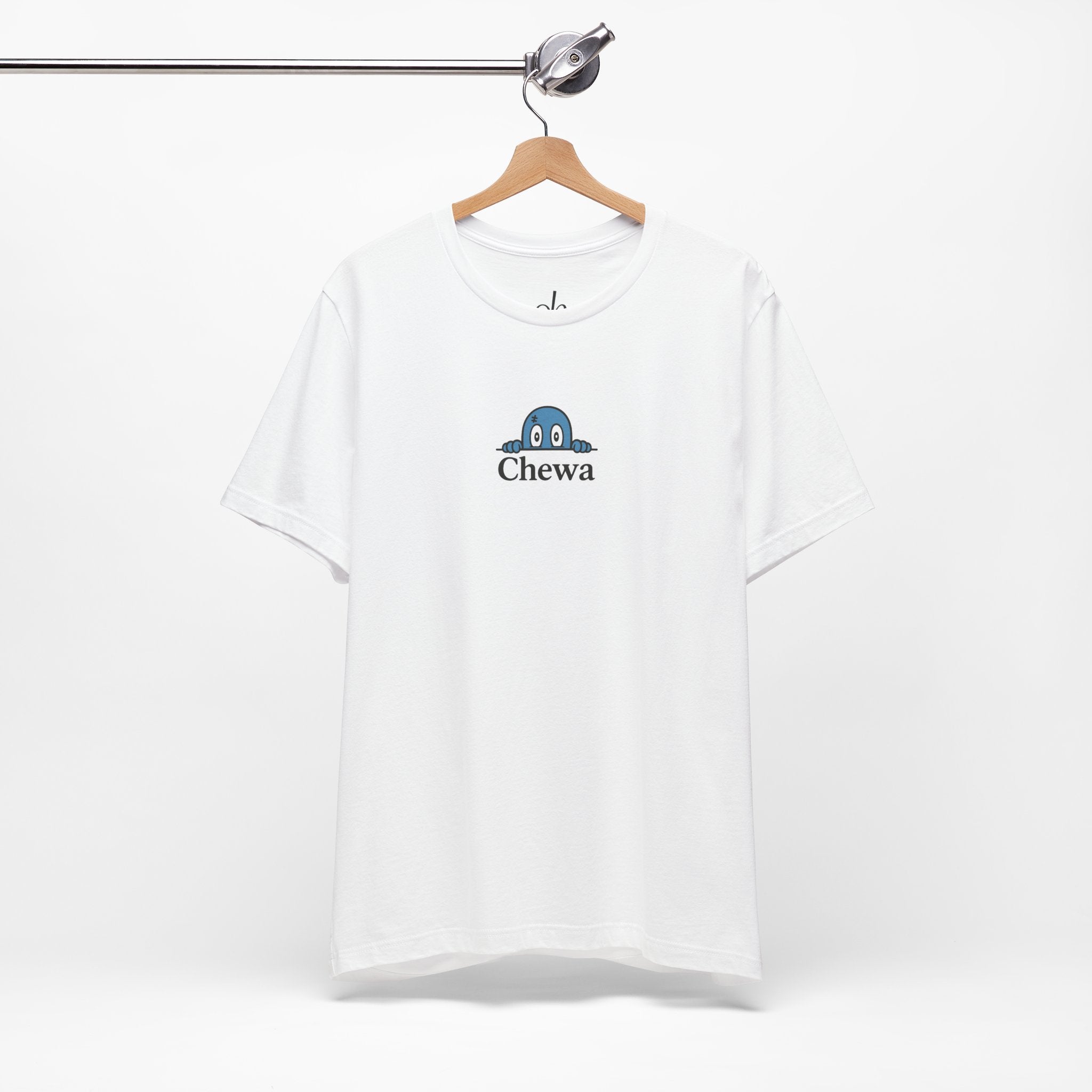 Design T-Shirt Fluffy - Weiß – Hauptansicht