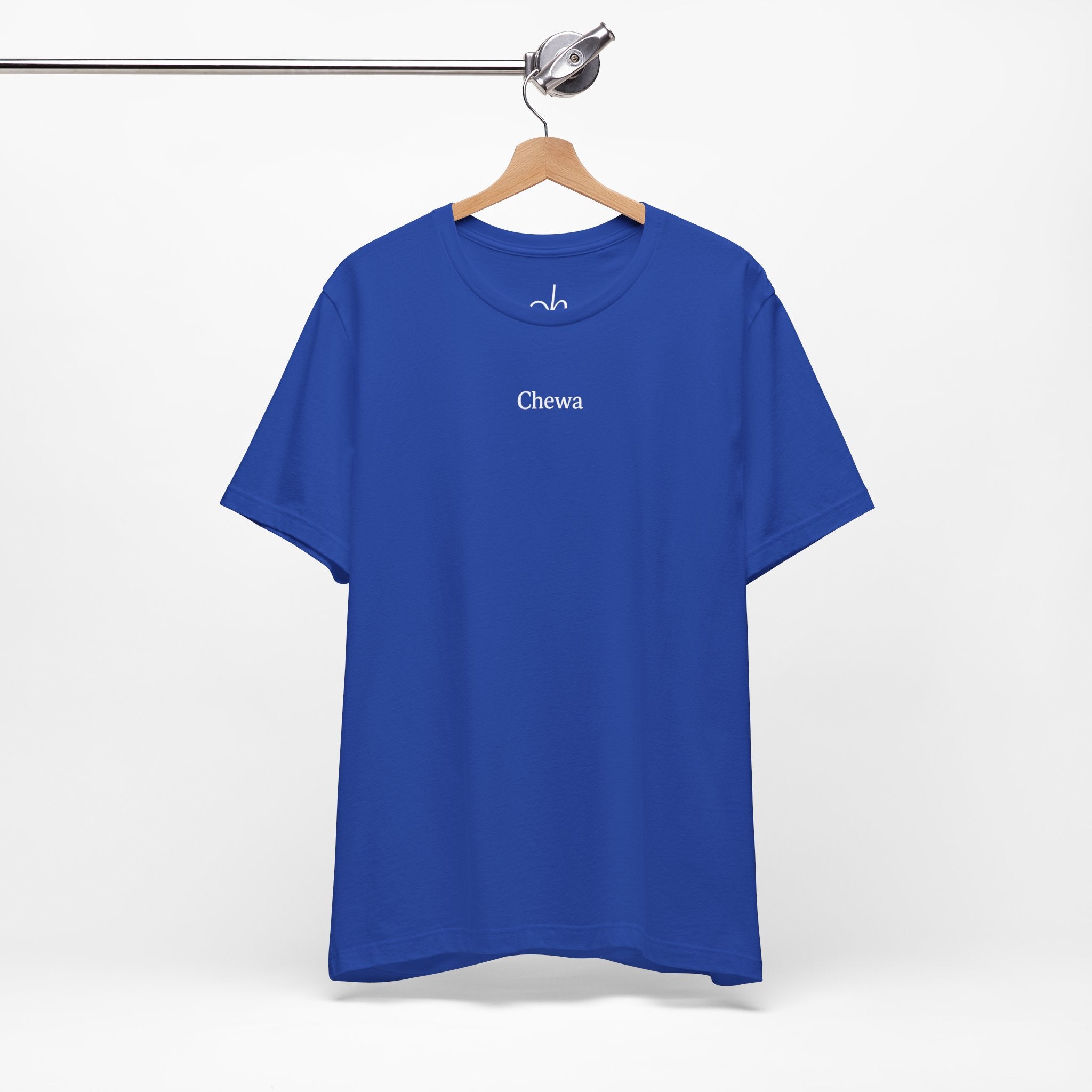 Chewa T-Shirt unisex - Blau / Weiß