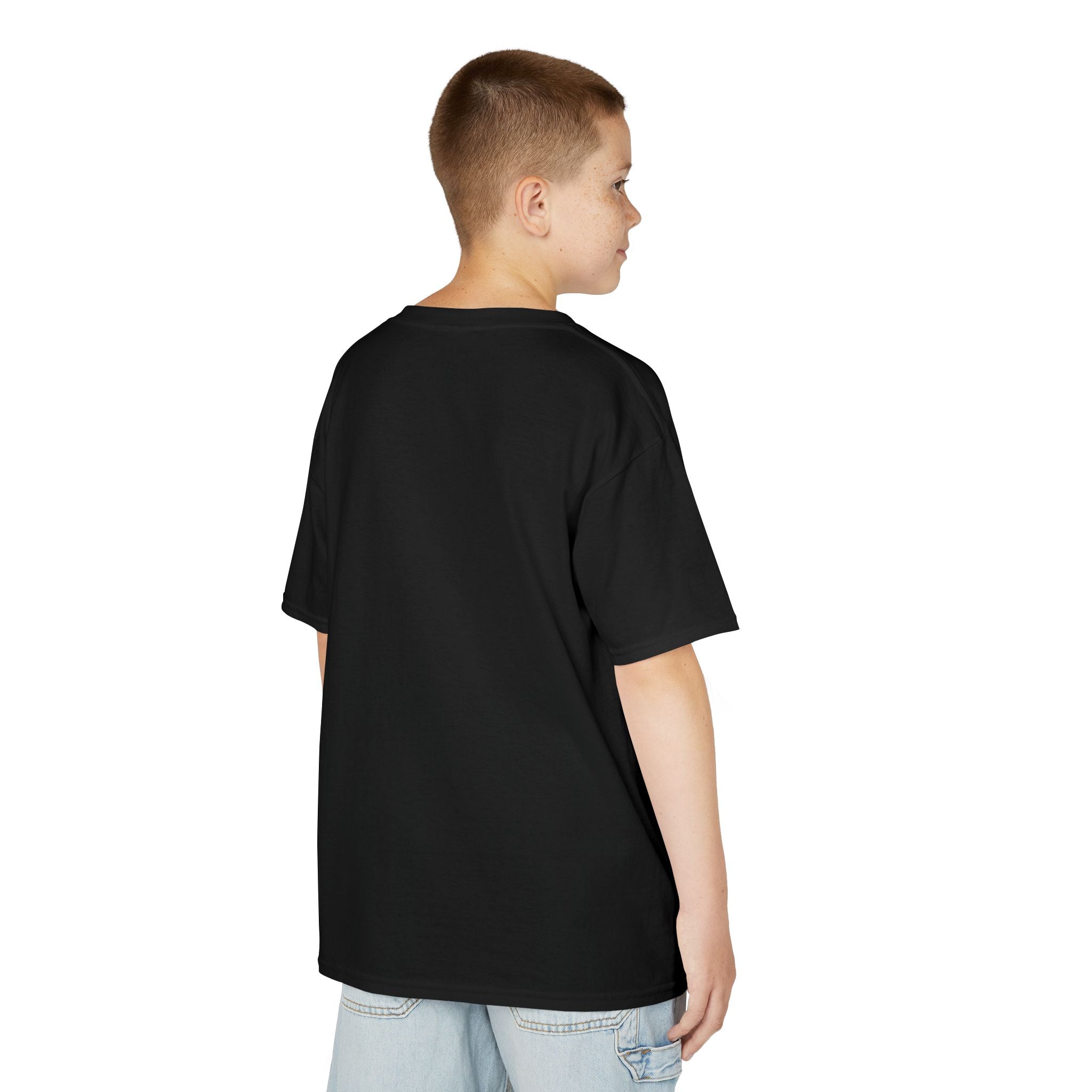 Kinder Design T-Shirt Robo - Schwarz – Produktansicht 2