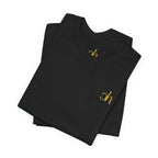 CH T-Shirt - Schwarz / Gold – Produktansicht 2