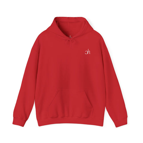 CH Hoodie - Rot / Weiß – Hauptansicht