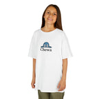 Kinder Design T-Shirt Fluffy - Weiß – Hauptansicht