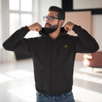 CH Zip Hoodie - Schwarz / Gold – Produktansicht 2