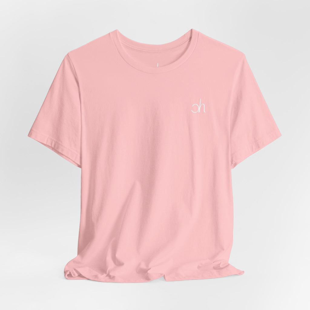 Ch T-Shirt - Pink / Weiß