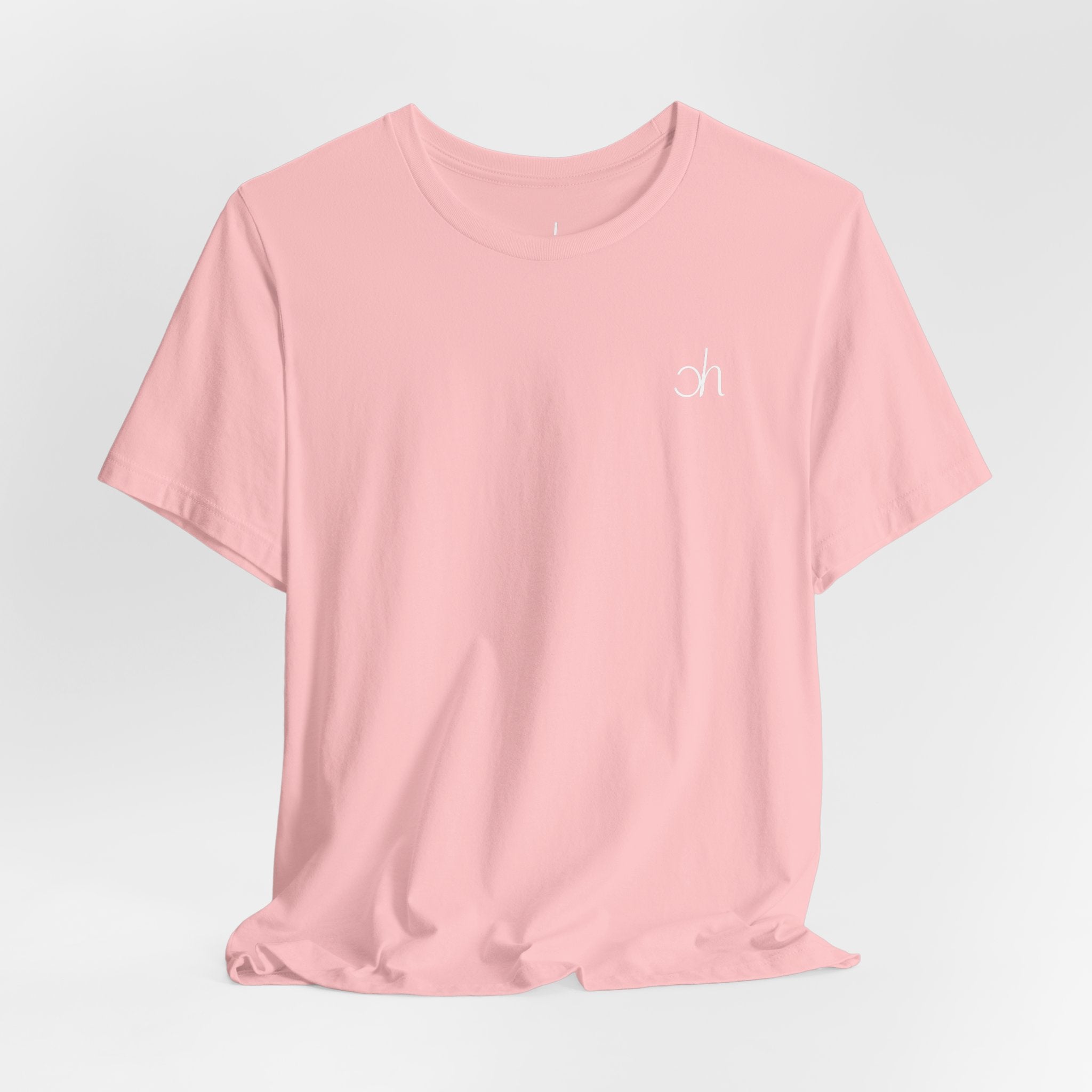 Ch T-Shirt - Pink / Weiß
