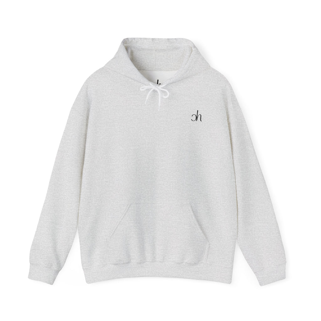Ch Hoodie - Hellgrau / Schwarz