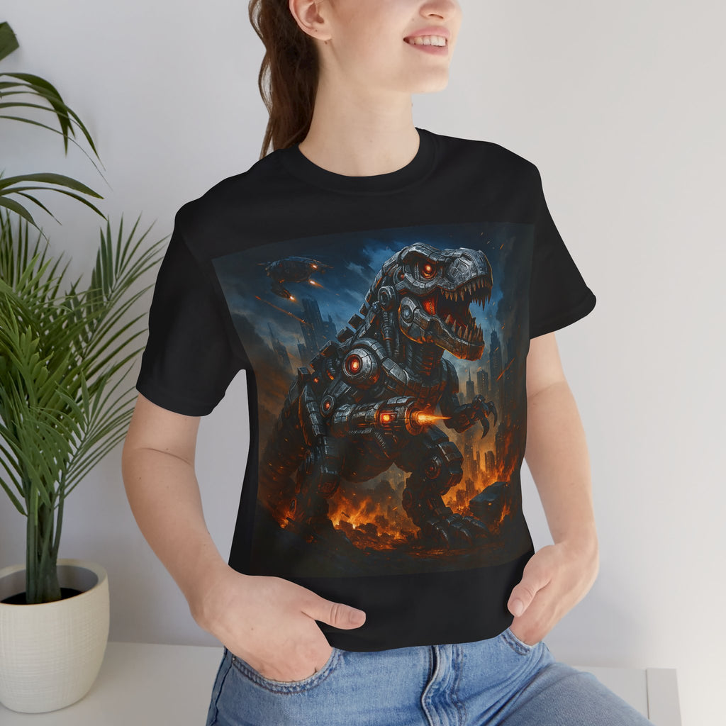 Design T-Shirt Robo - Schwarz