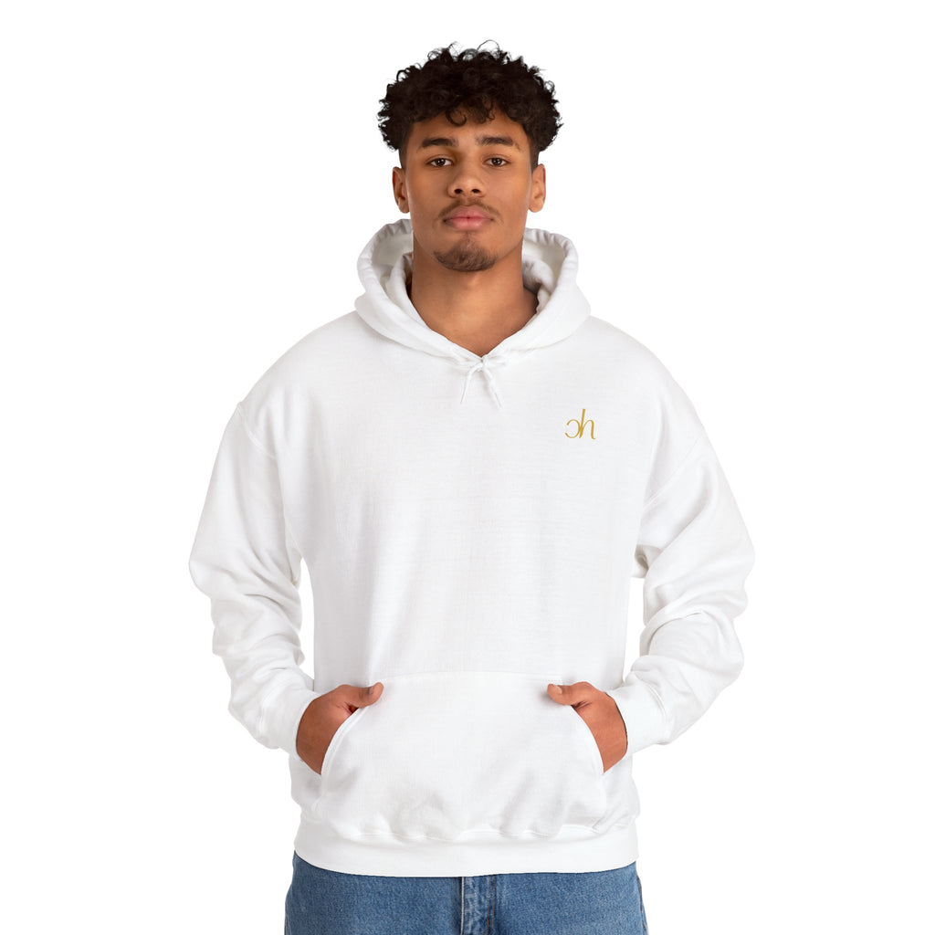 Ch Hoodie - Weiß / Gold