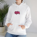 Design Hoodie Chewa - Weiß / Pink