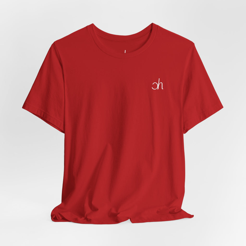 Ch T-Shirt - Rot / Weiß