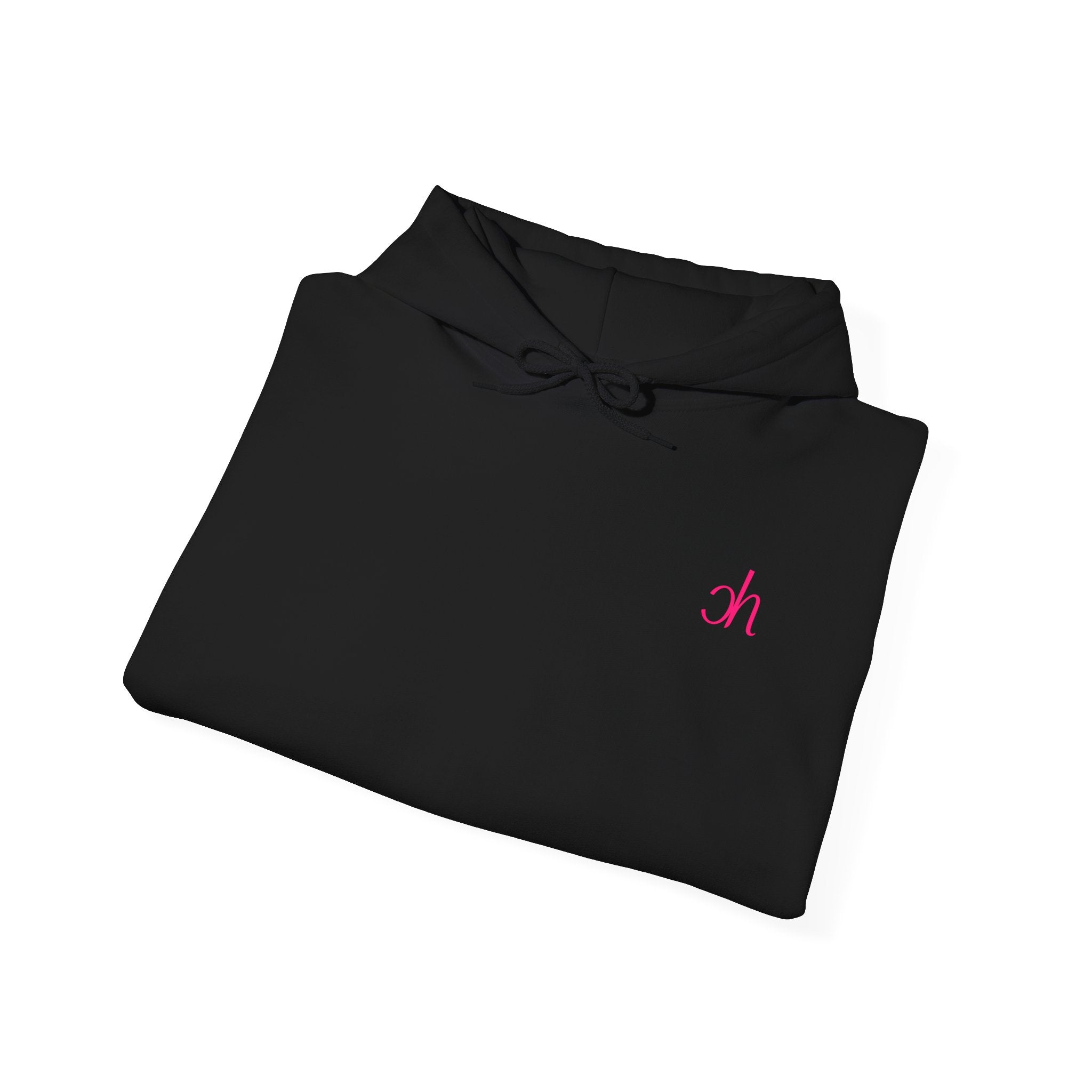 Ch Hoodie - Schwarz / Pink