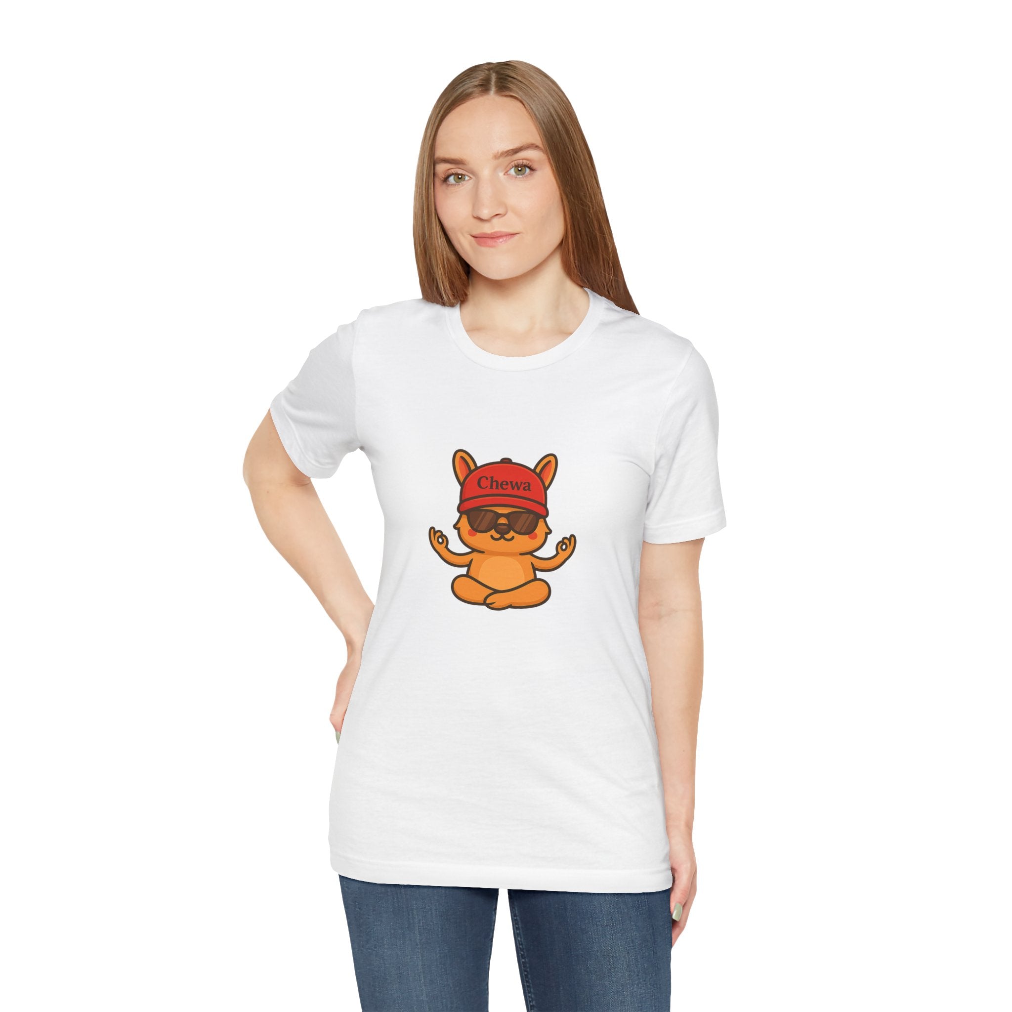 Design T-Shirt Cool Rabit - Weiß