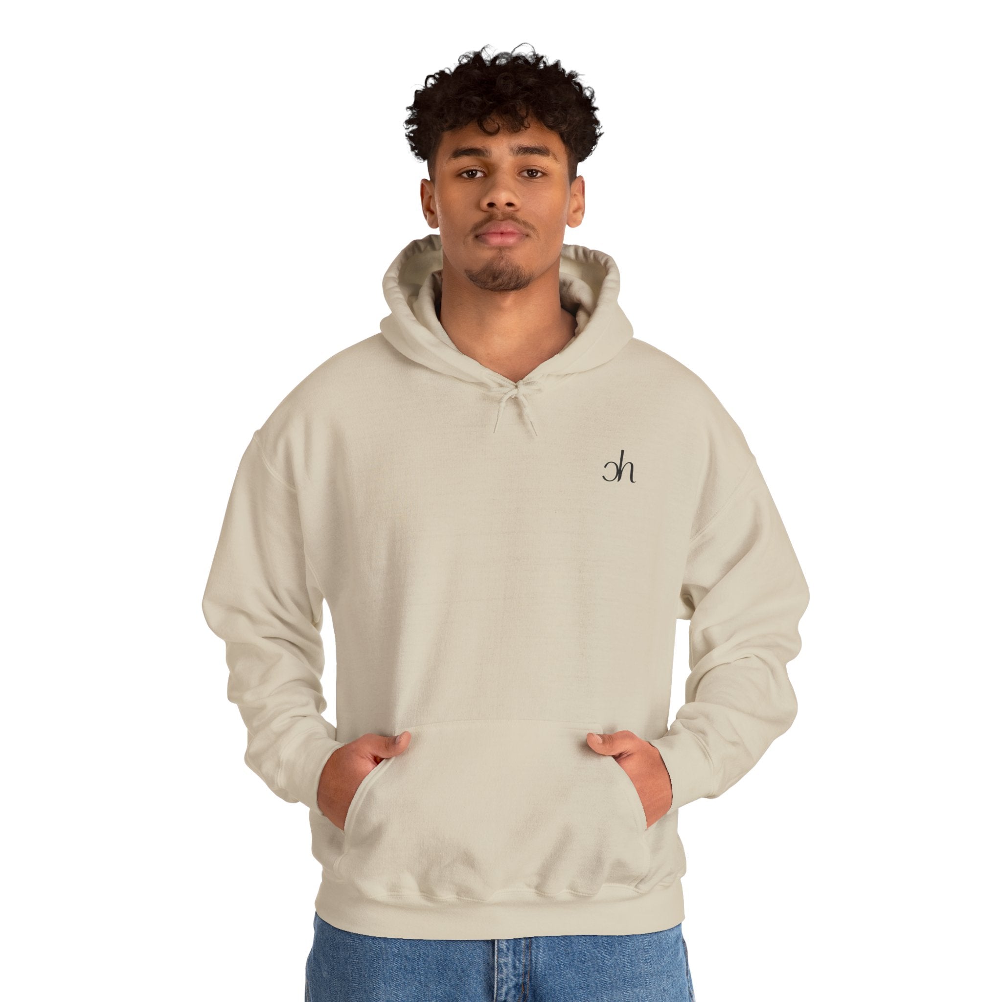 Ch Hoodie - Beige / Schwarz