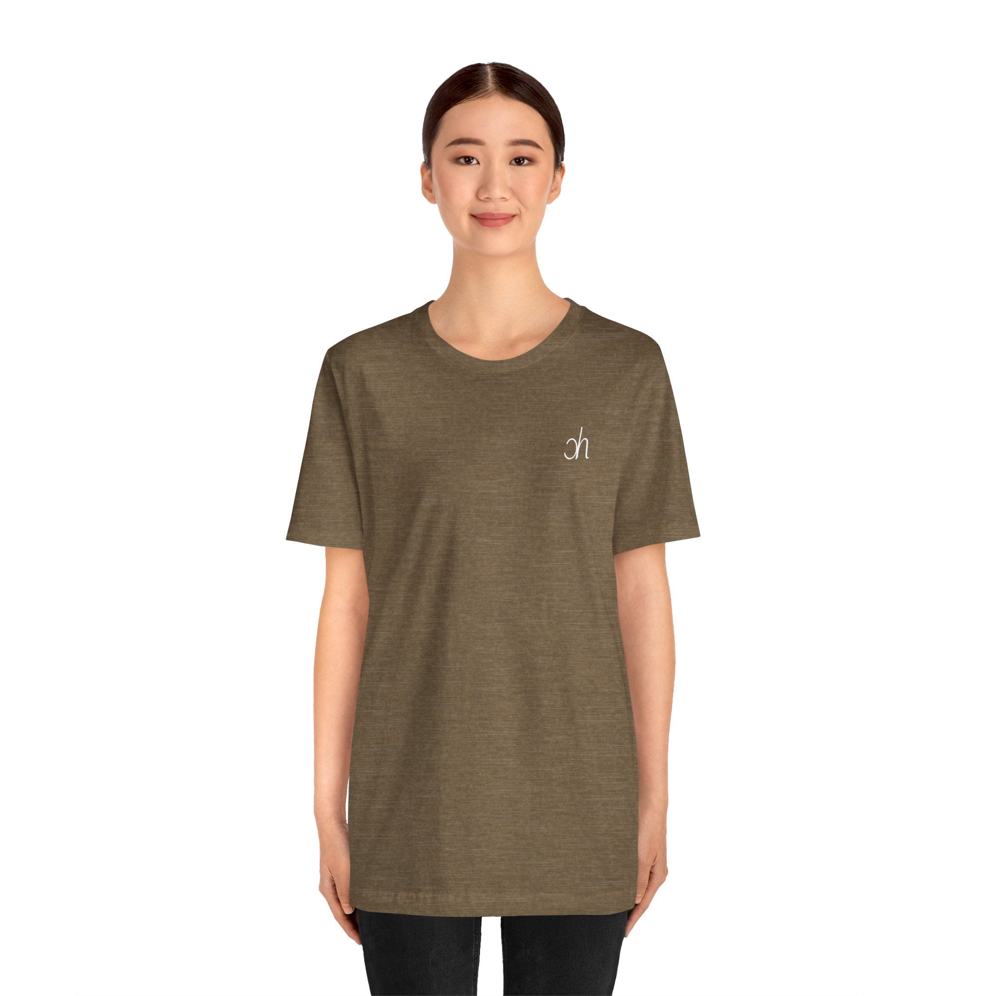 Ch T-Shirt unisex - Grün / Weiß