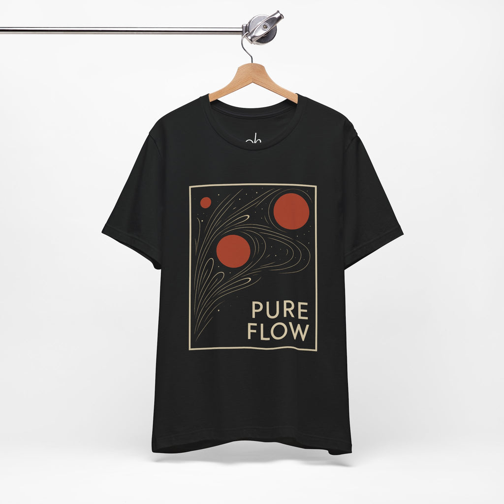 Design T-Shirt Flow - Schwarz