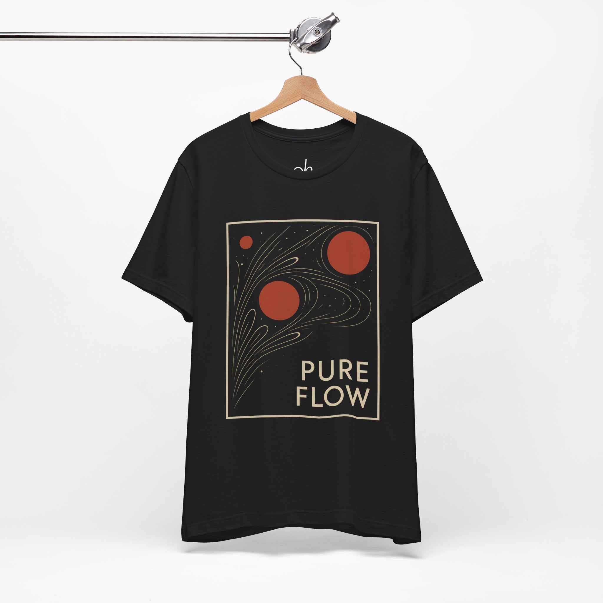 Design T-Shirt Flow - Schwarz