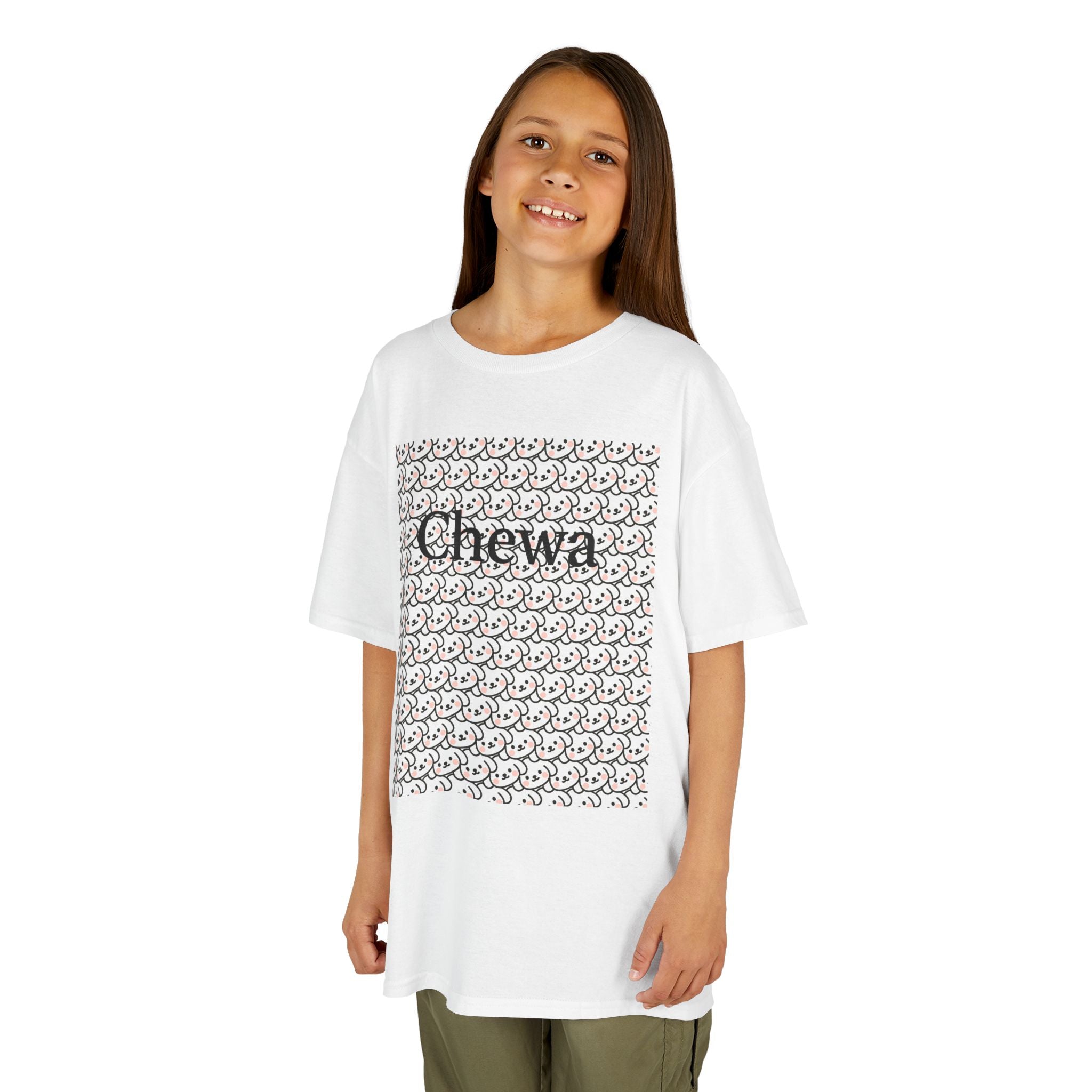 Kinder Design T-Shirt COCOS - Weiß