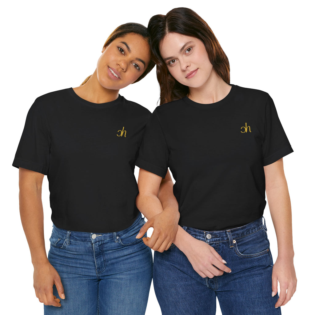 CH T-Shirt - Schwarz / Gold – Produktansicht 6