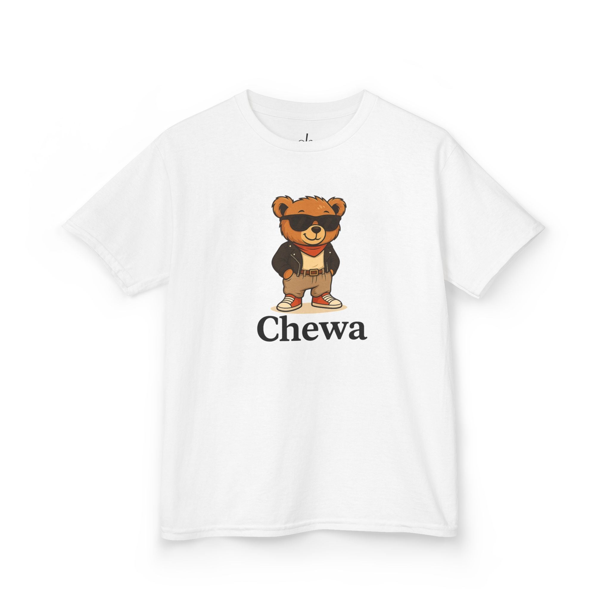 Kinder Design T-Shirt Tedo - Weiß