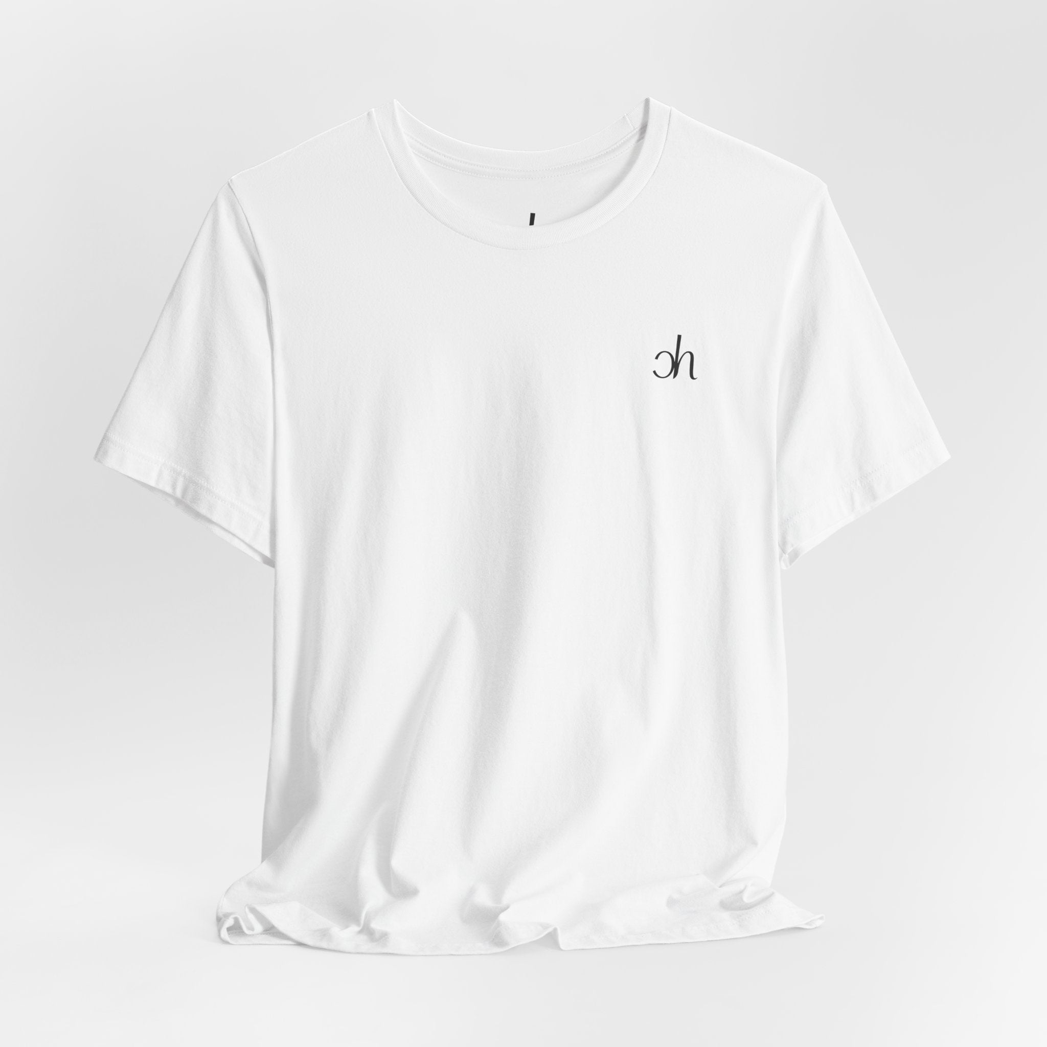 Ch T-Shirt - Weiß / Schwarz
