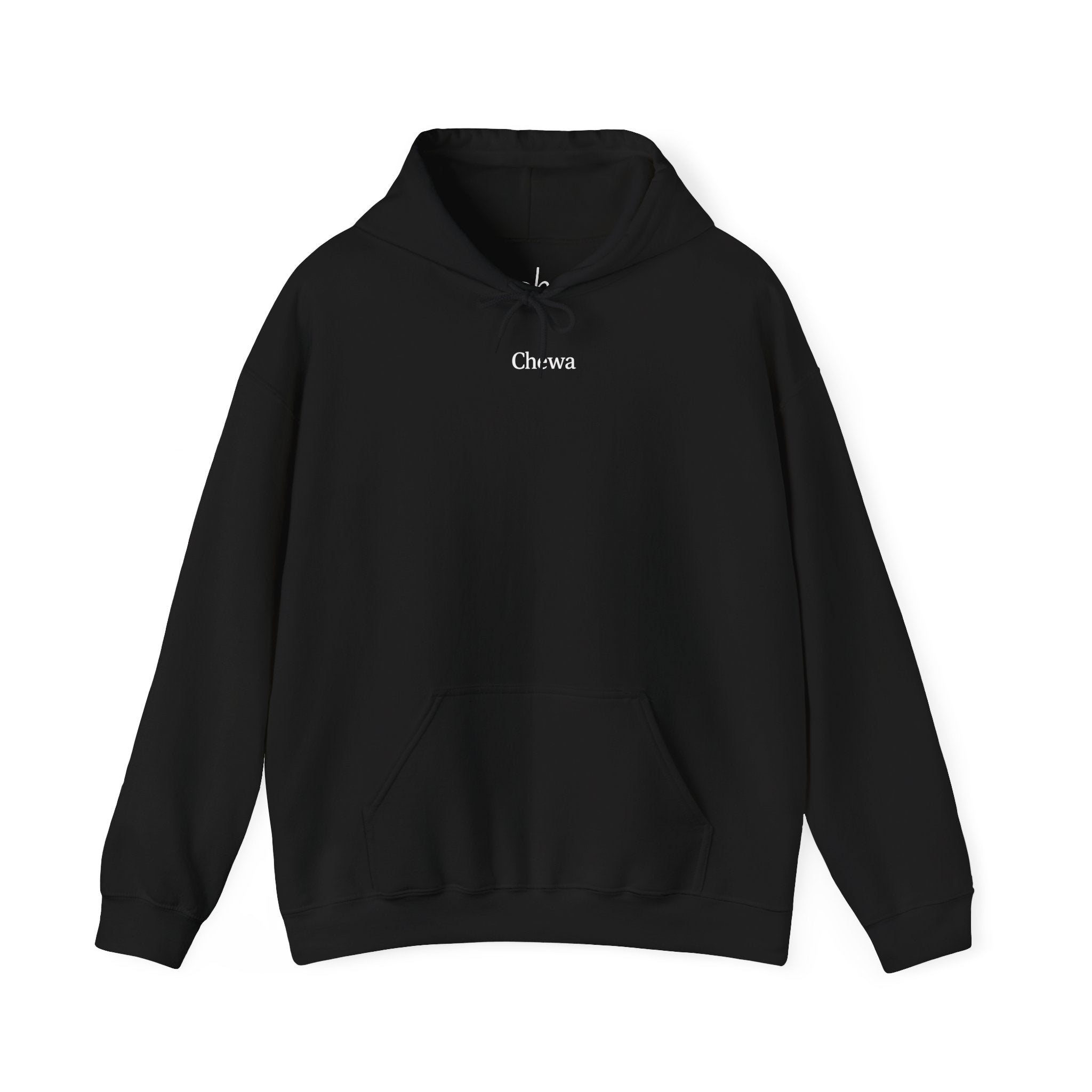 Chewa Hoodie - Schwarz / Weiß