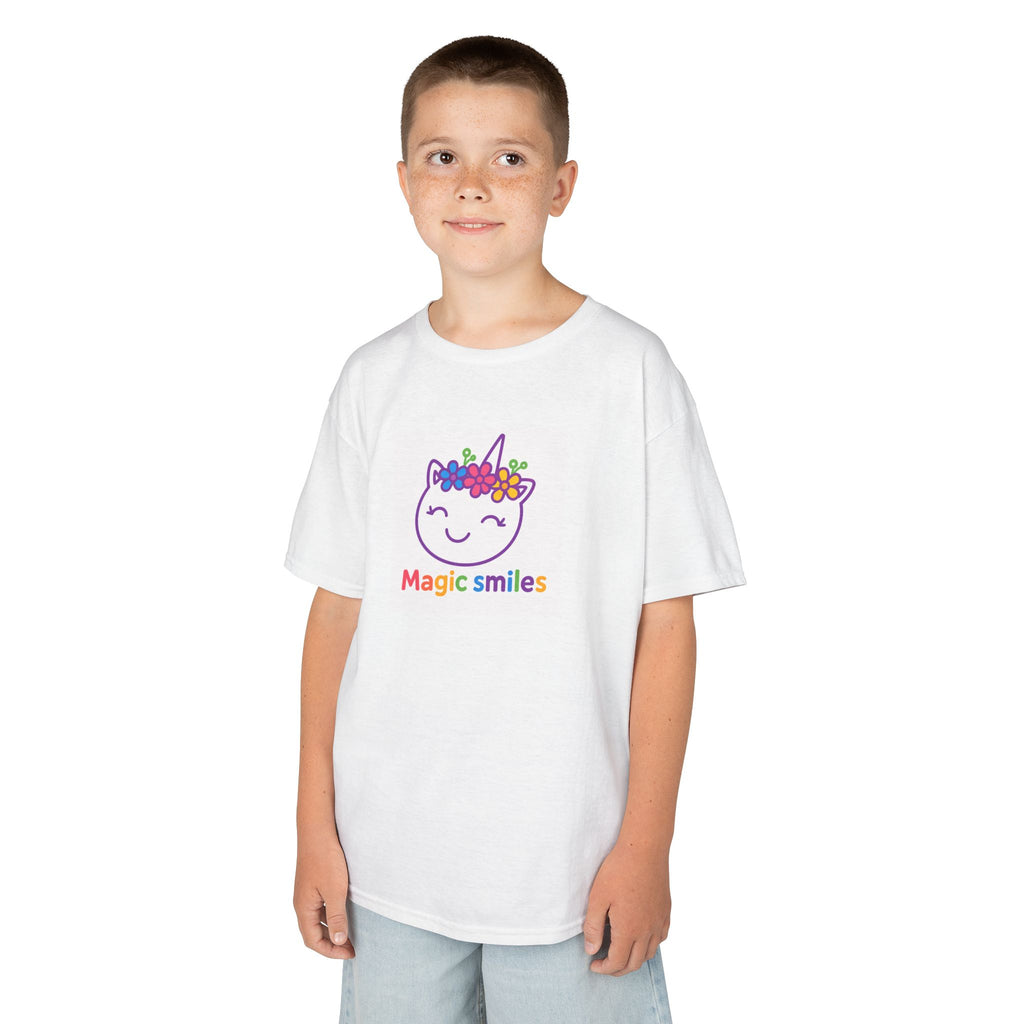 Kinder Design T-Shirt Magic - Weiß