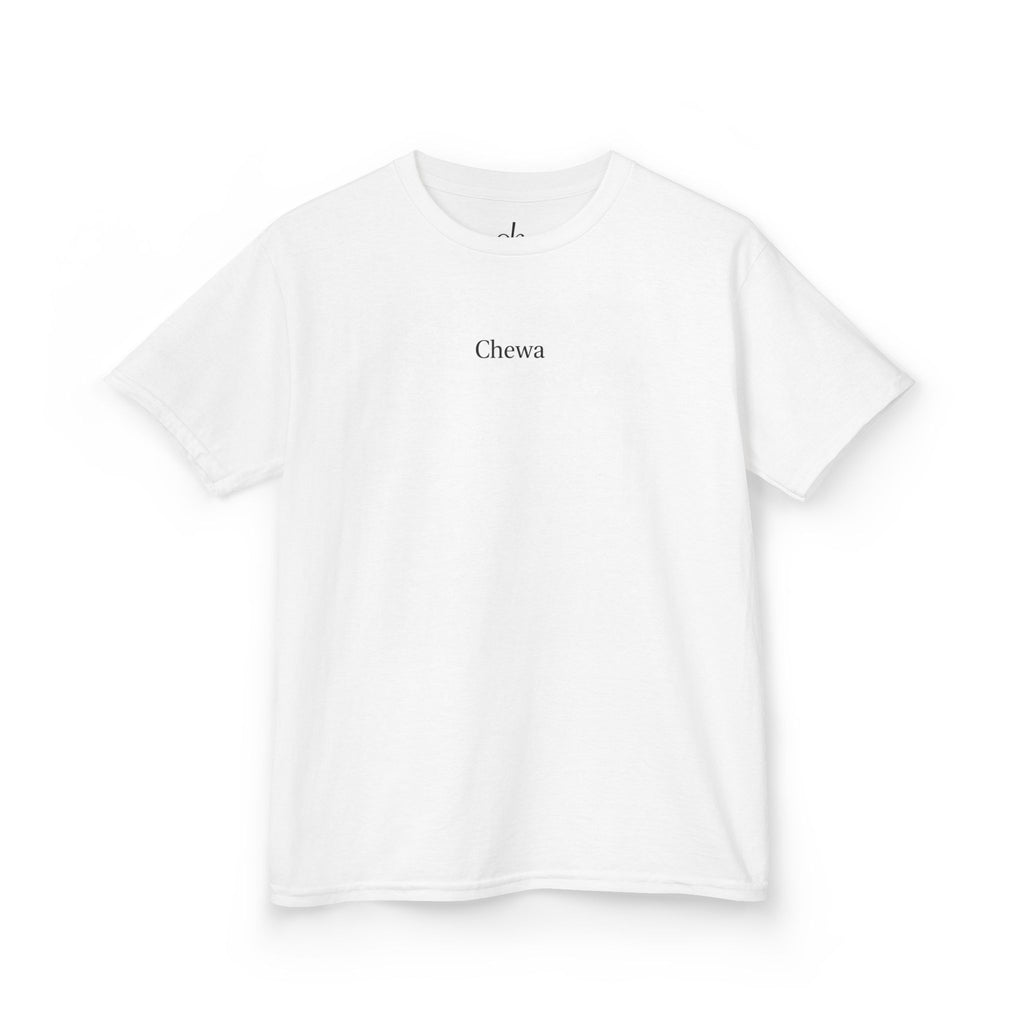 Kinder Chewa T-Shirt - Weiß / Schwarz