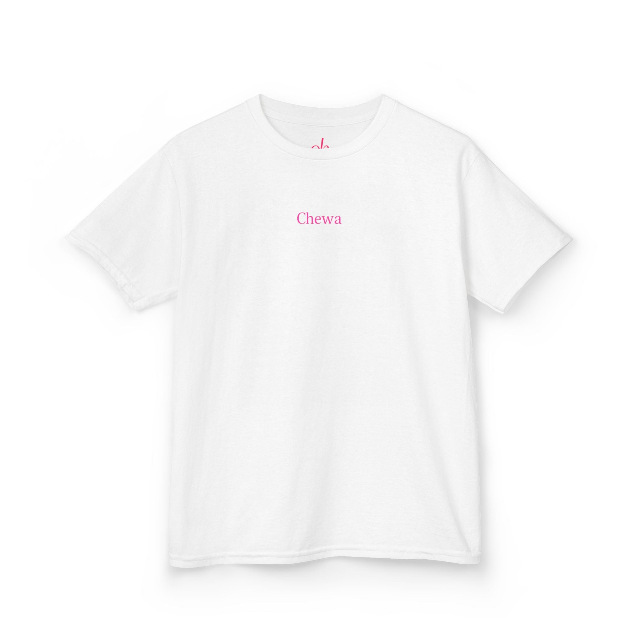 Kinder Chewa T-Shirt - Weiß / Pink