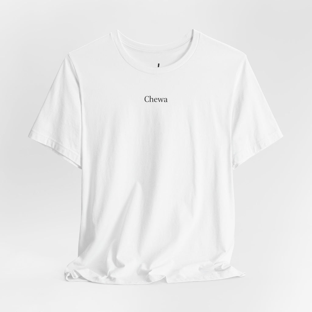 Chewa T-Shirt - Weiß / Schwarz